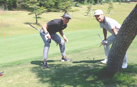 ゴルフ侍見参！